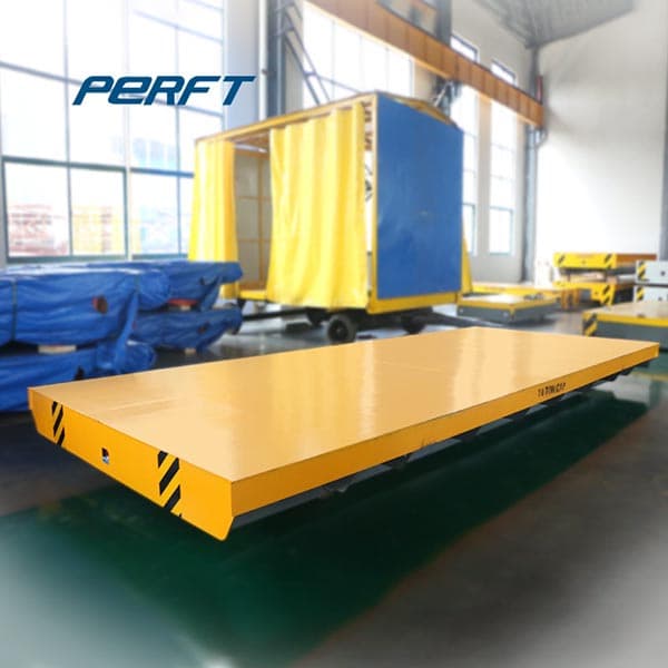 <h3>electric flat cart for die plant cargo handling 30t-Perfect </h3>
